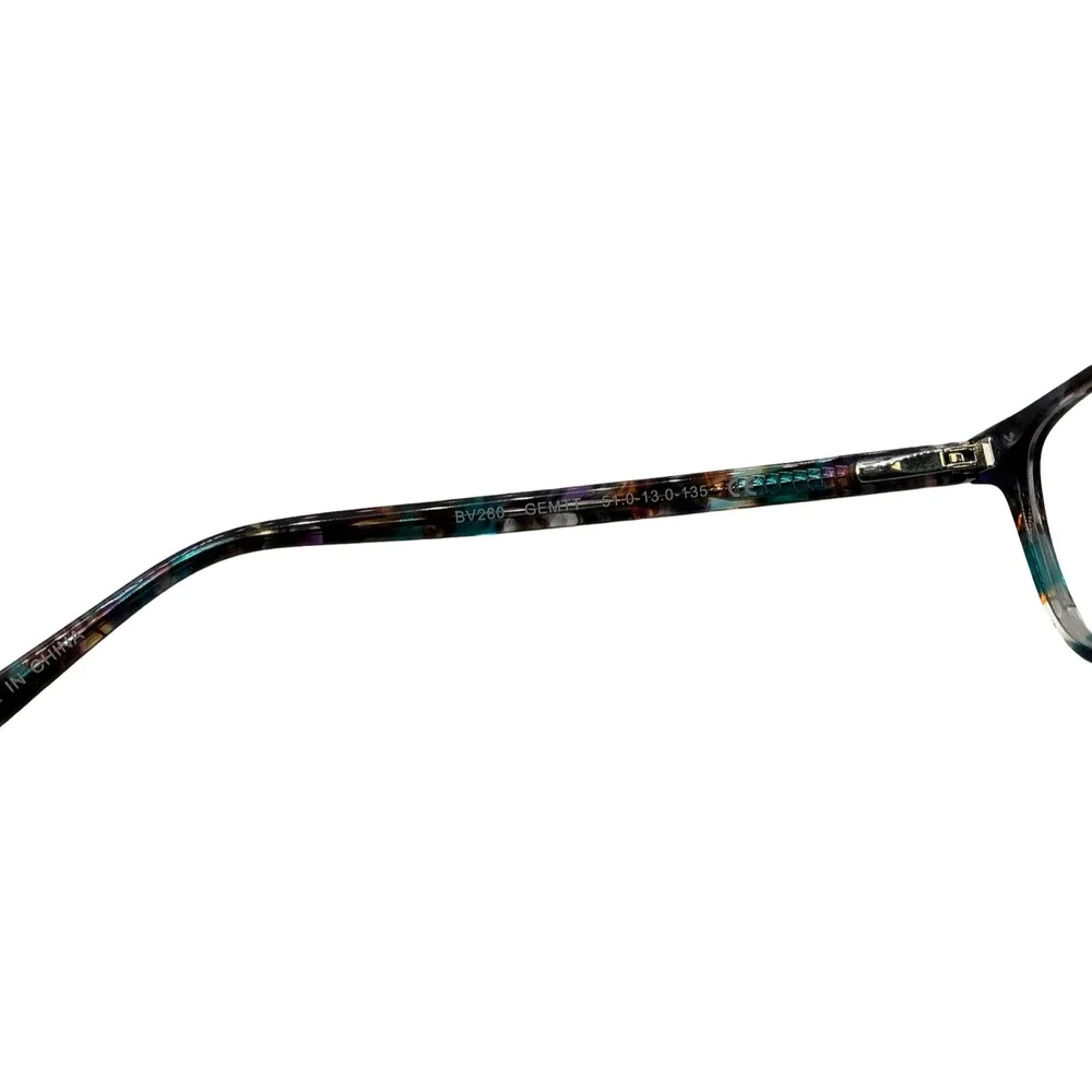 Baby Phat BV280 GEMTT Eyeglasses Purple Teal Tortoise Frames 51-13-135